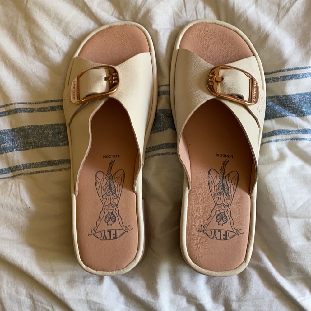 SIZE 39 OFFWHITE FLY SANDALS
